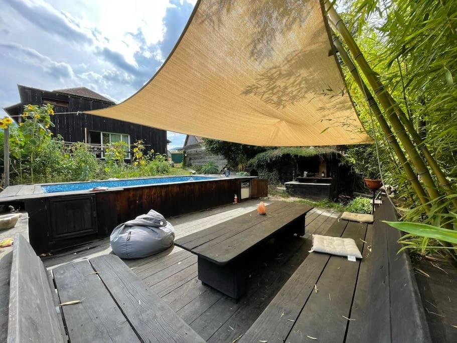 La Tiny House De Chaparon Διαμέρισμα Lathuile Εξωτερικό φωτογραφία